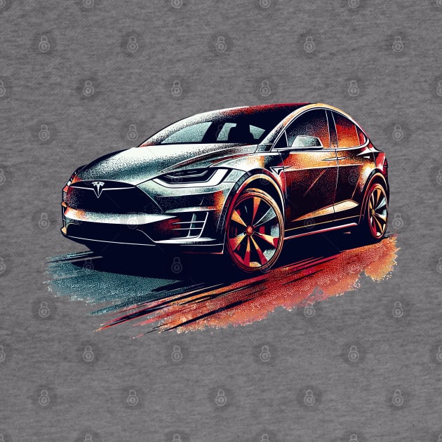 Tesla Model X by Vehicles-Art